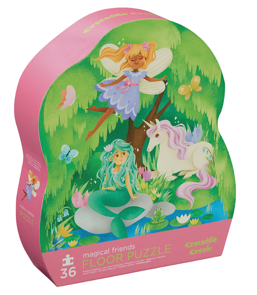 36 Piece Floor Puzzle Magical Friends | Crocodile Creek