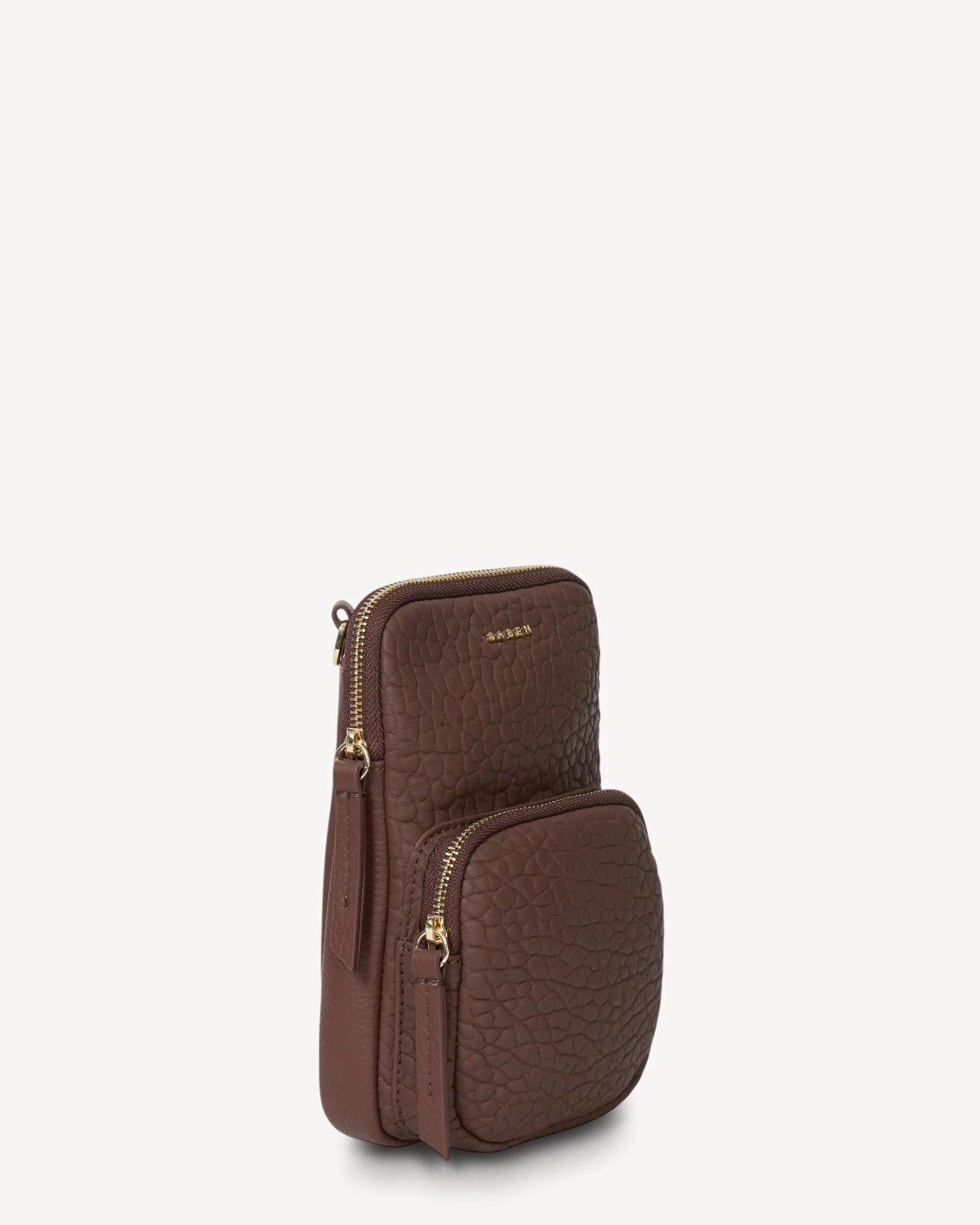 Nikko Pocket Phone Sling Umber Bubble | Saben