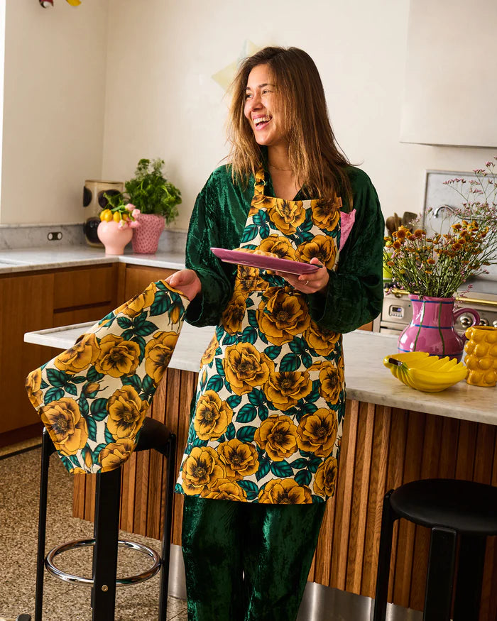 Golden Peony Tea Towel | Kip & Co