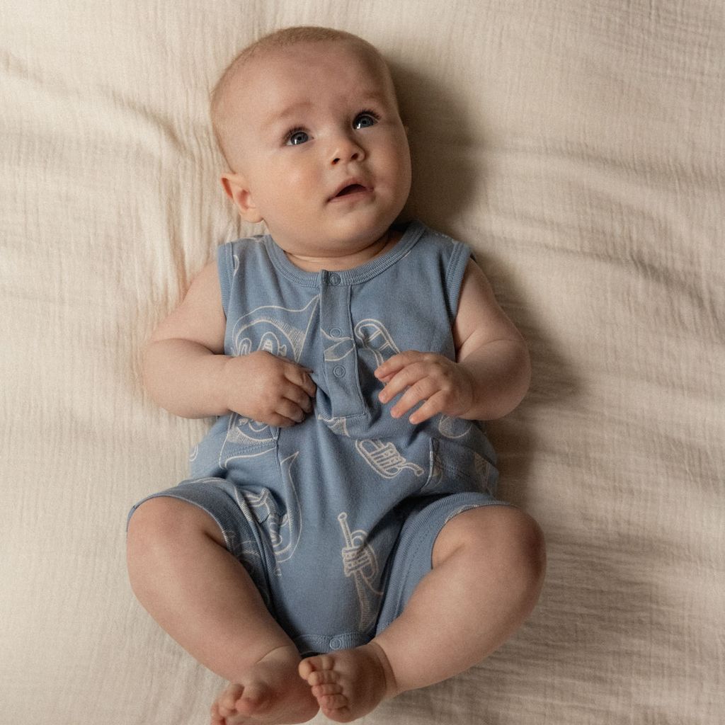 CAMPER SUIT - Jazz Print | Nature Baby