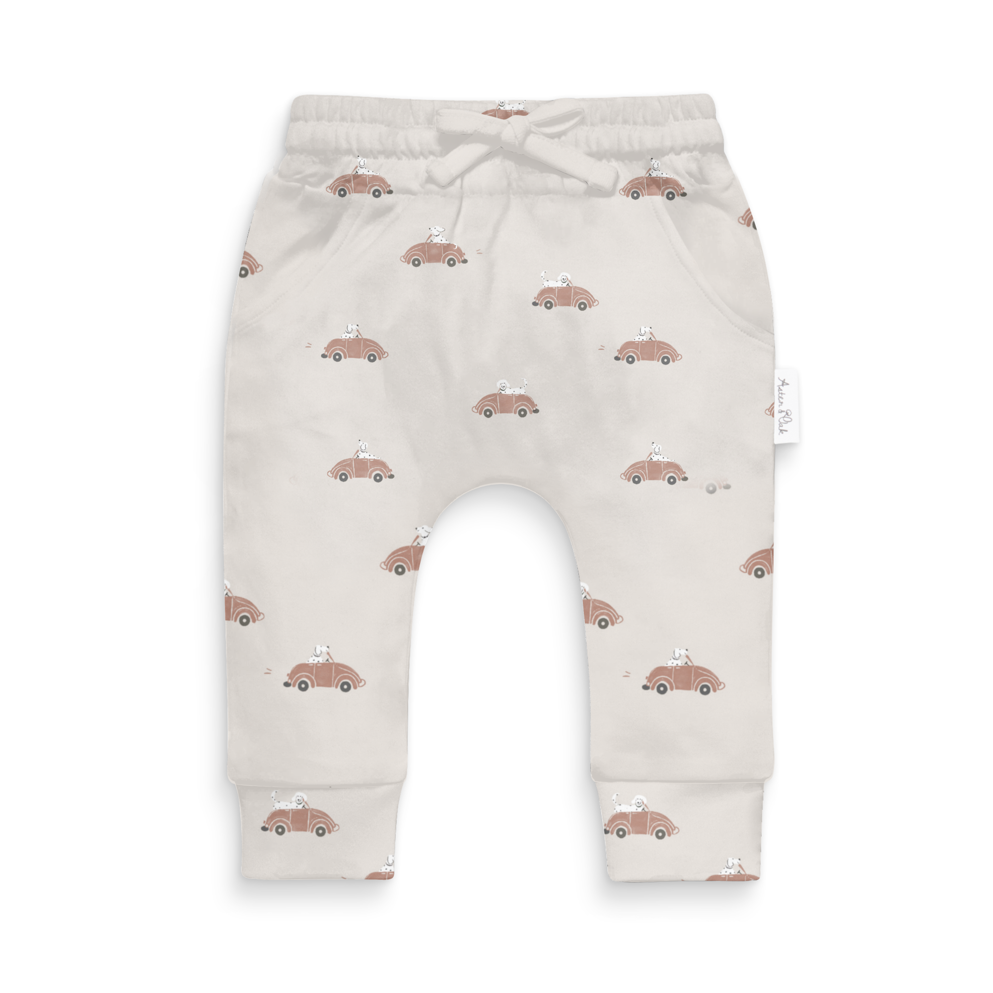 CLASSIC CAR HAREM PANTS ||Beige | Aster & Oak