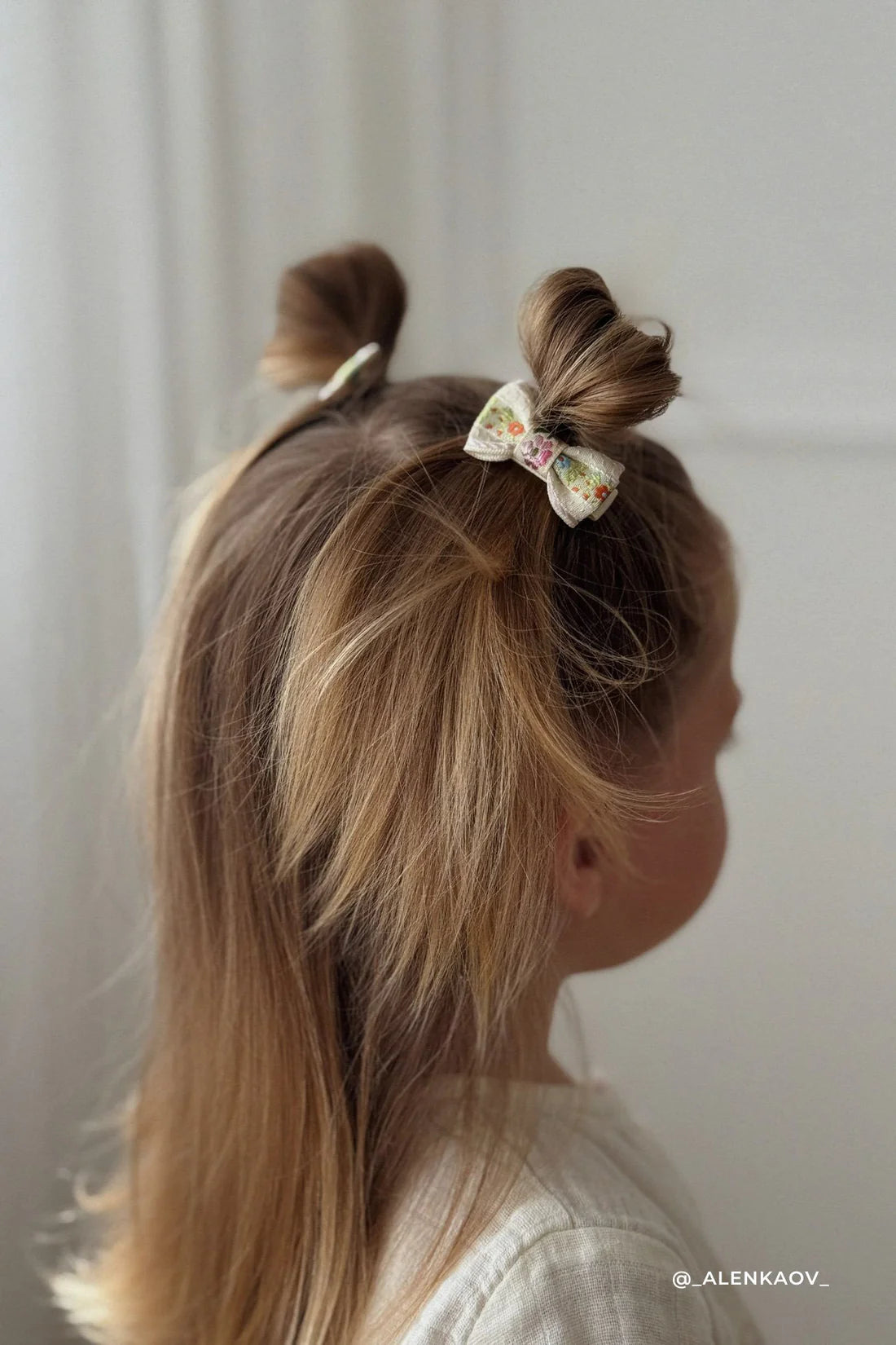 Julia Hair Clip Set - Pink Floral | Jamie Kay