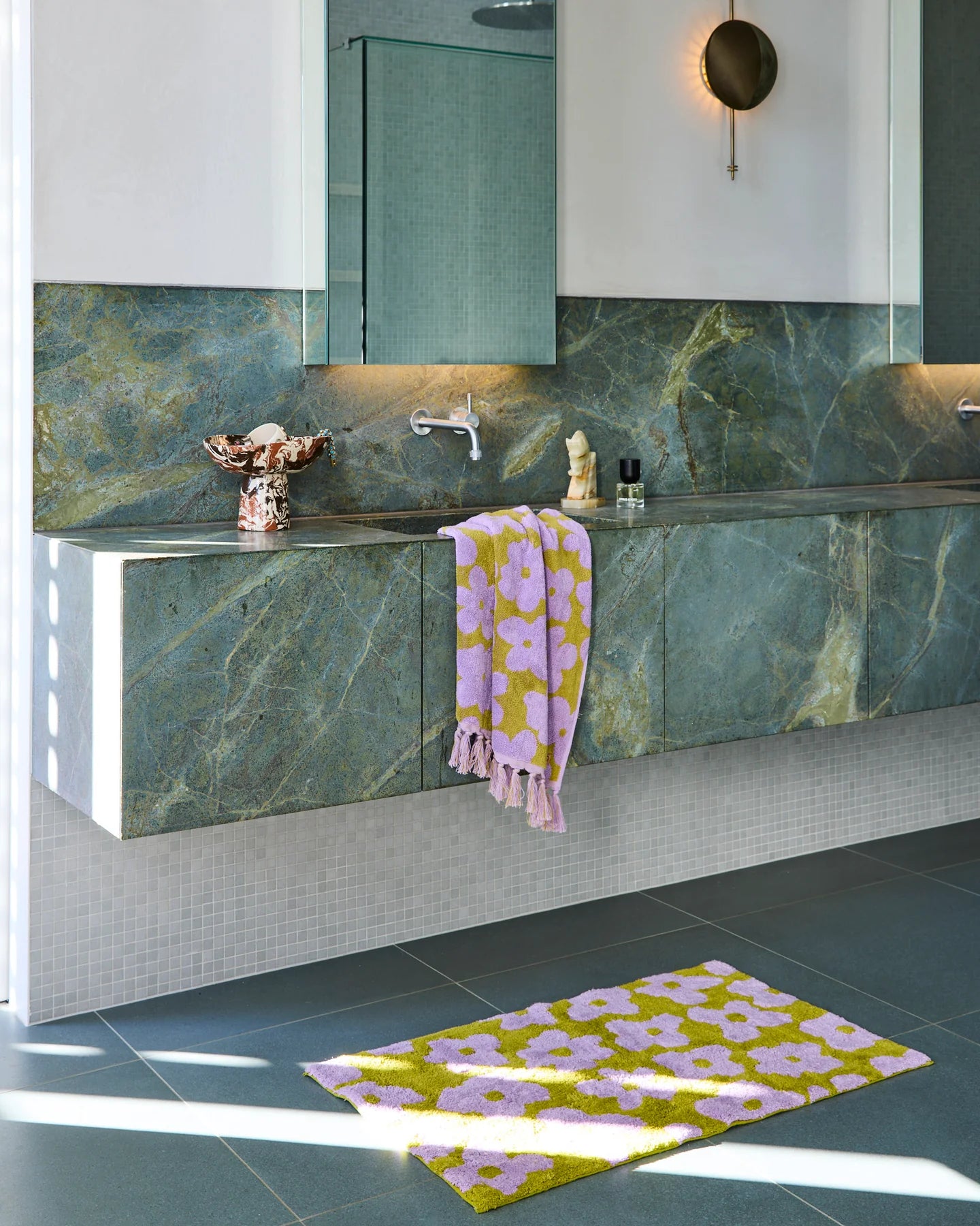 Big Flower Bath Mat | Kip & Co