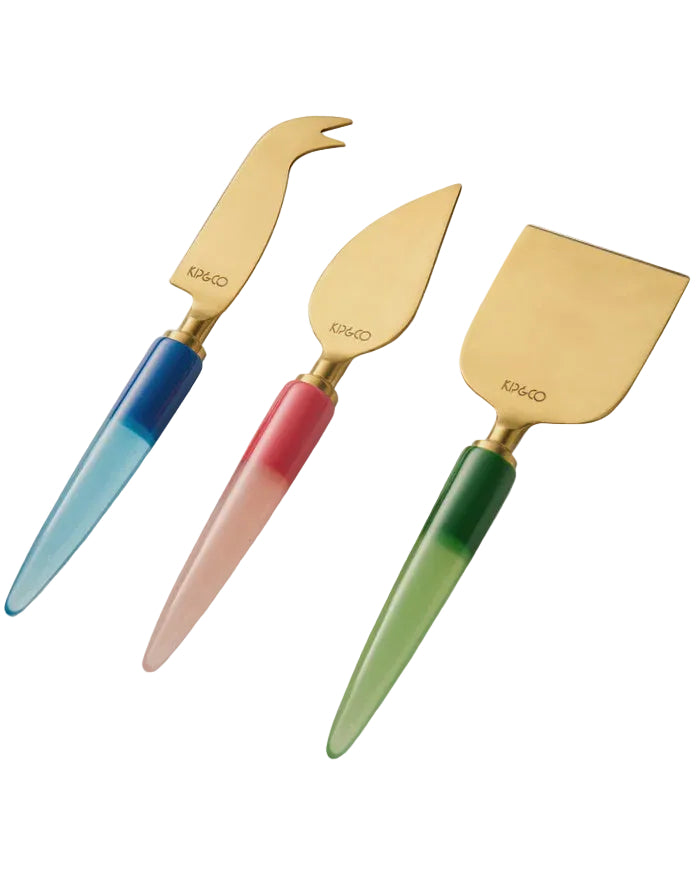 Bejewelled Cheese Knife Set | Kip & Co