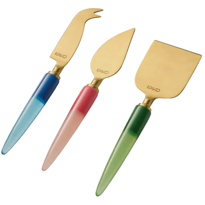 Bejewelled Cheese Knife Set | Kip & Co