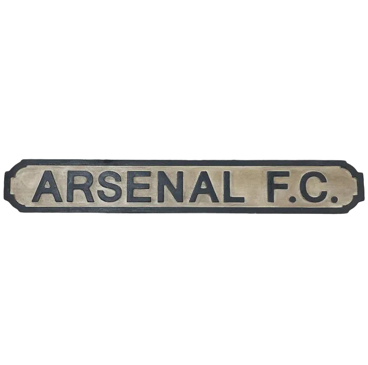 Arsenal Wooden Sign | Blue Goose Imports