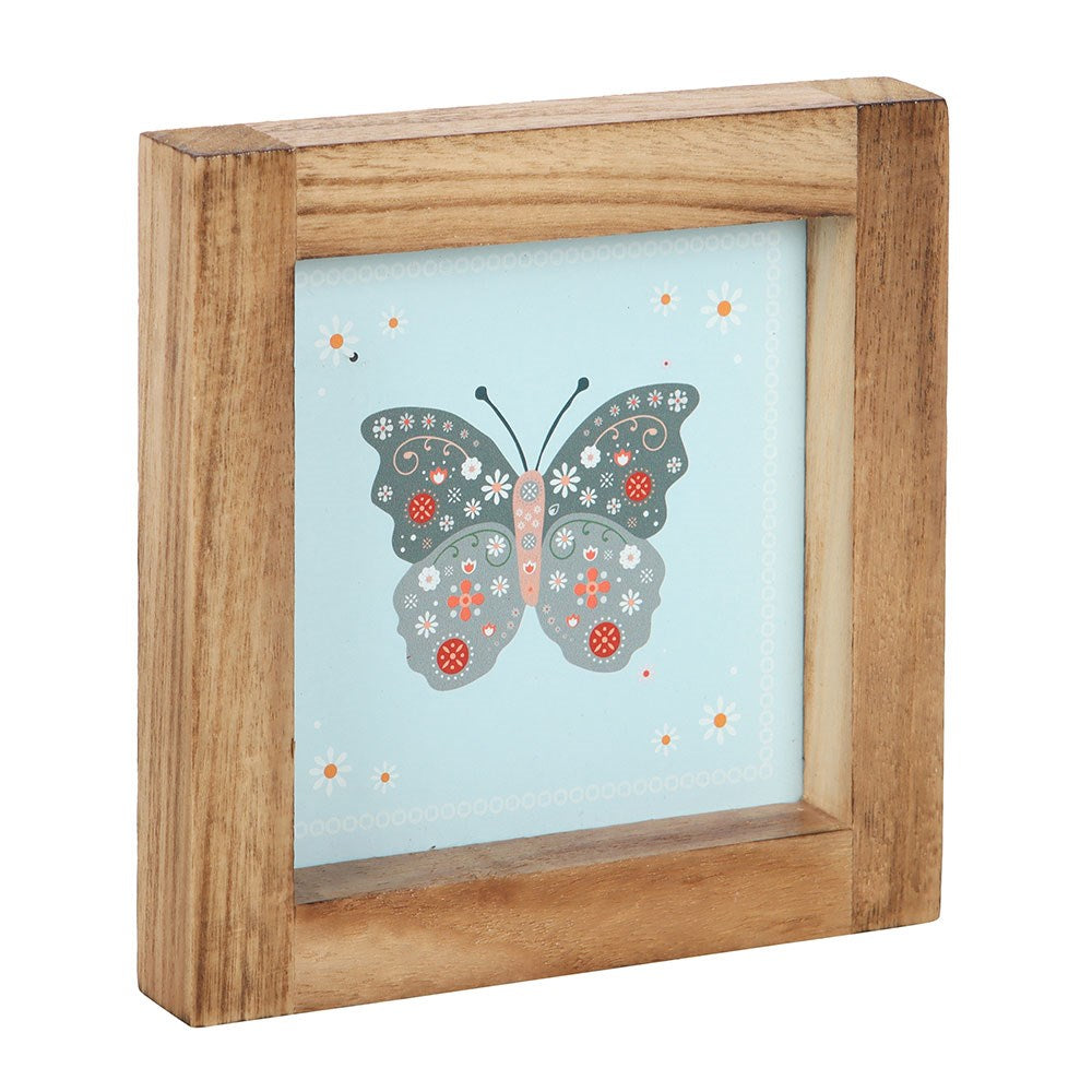 Assorted Floral Bug Wooden Frames | Nibble