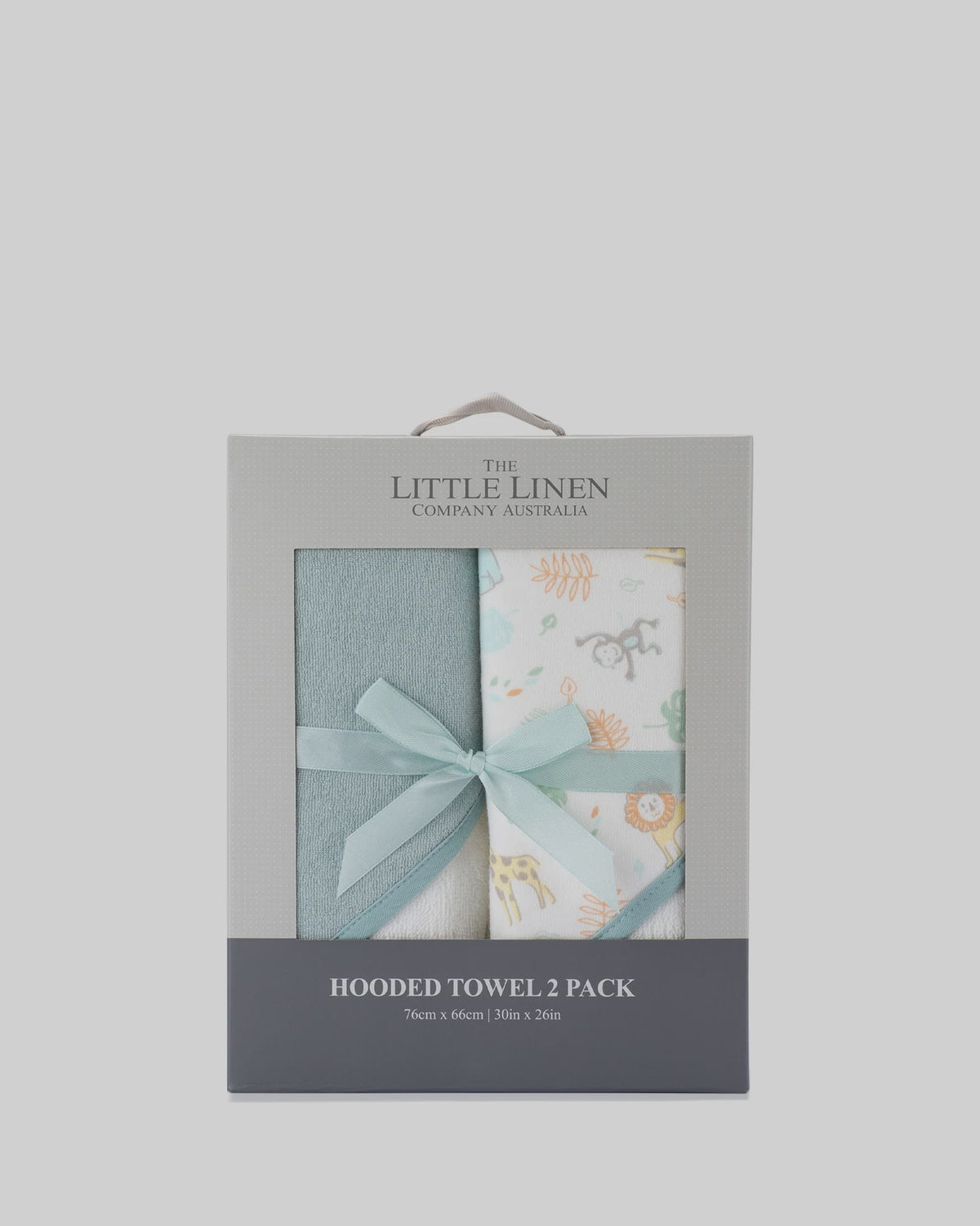 Hooded Towel 2PK - Farmyard Lamb | The Little Linen Company