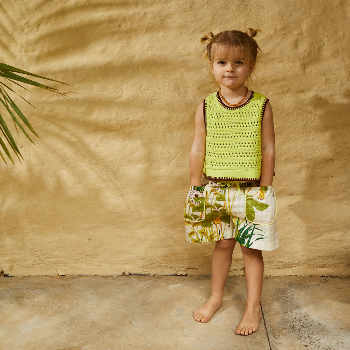 Natalina Kids Knit Top - Zest | Sage x Clare
