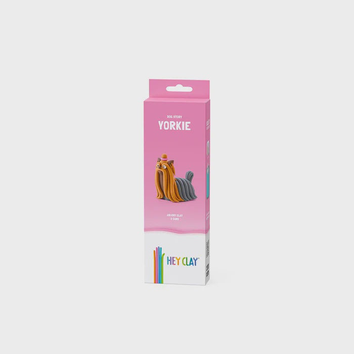 DOG STORY, YORKIE, 3 CANS, 5 COLOUR | Hey Clay