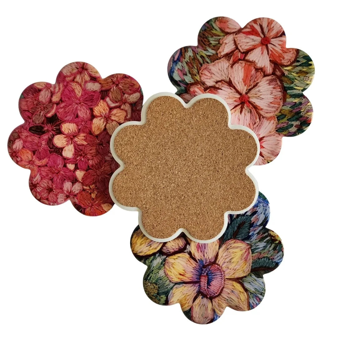 Coaster Set Of 4 - Meadow | Fleur Woods