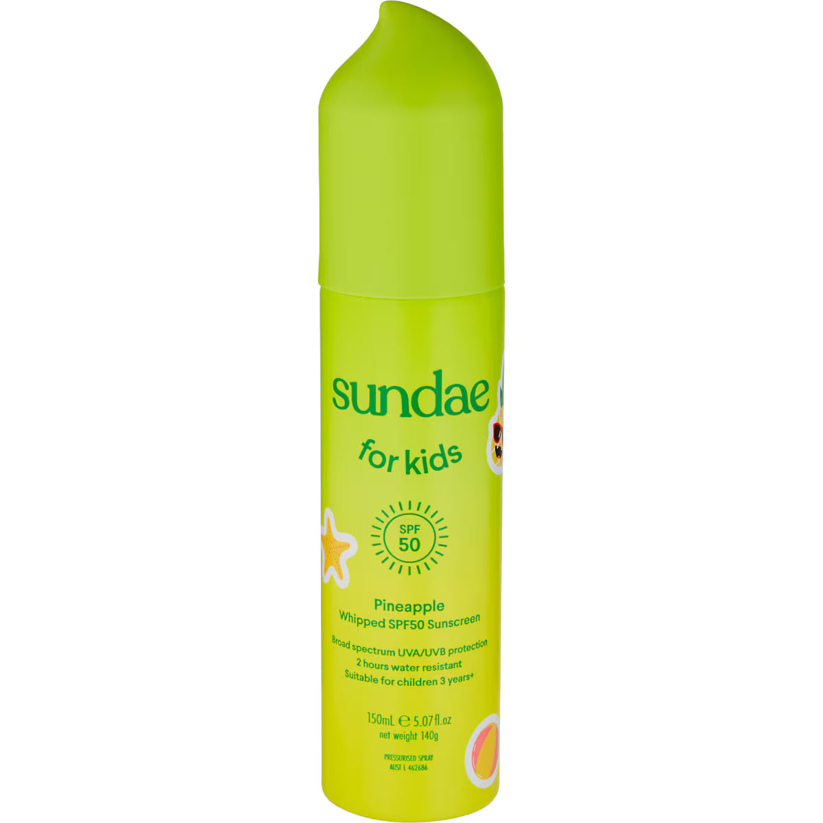 Pineapple - Kids Sunscreen SPF 50 | Sundae
