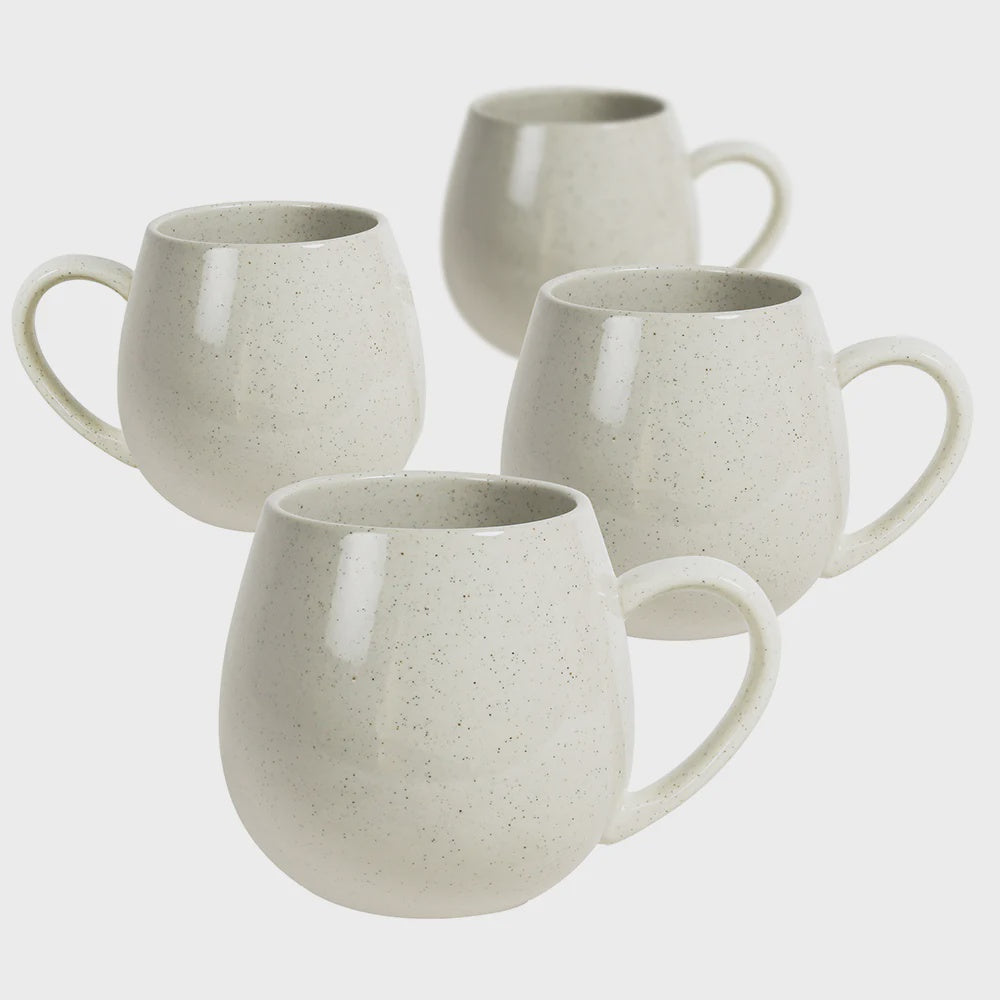 Hug Me Mugs / Speckled White | Robert Gordon