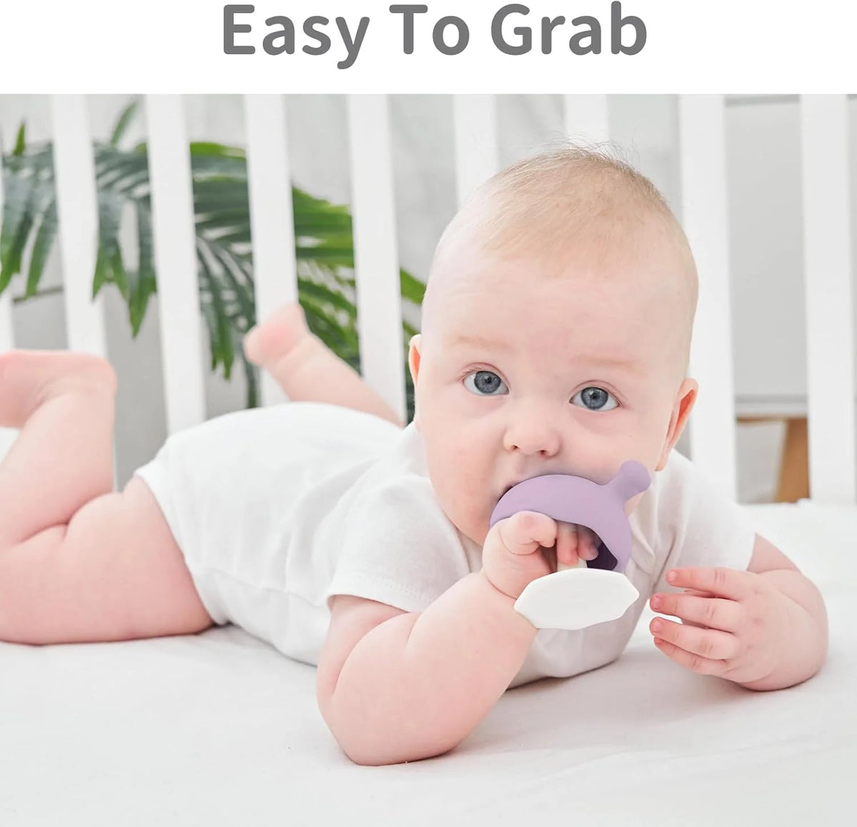 Mushroom Teether - Lavendar | Mombella