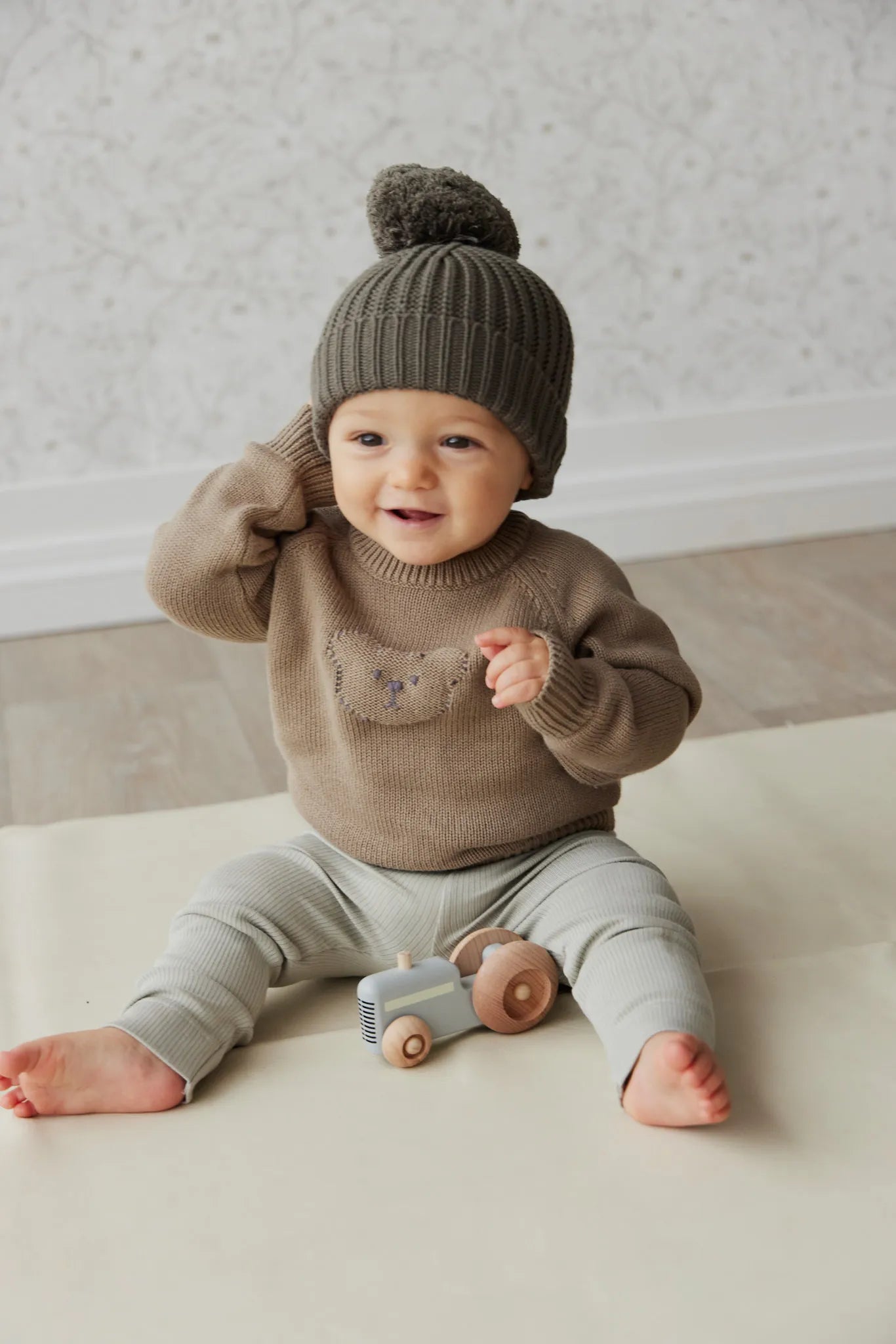 Ethan Jumper - Woodsmoke | Jamie Kay