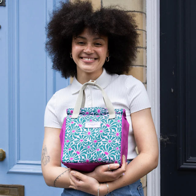 Lunch Bag - Abstract Flowers | Kind Bag