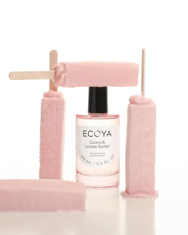 Guava & Lychee Sorbet Room Spray | Ecoya