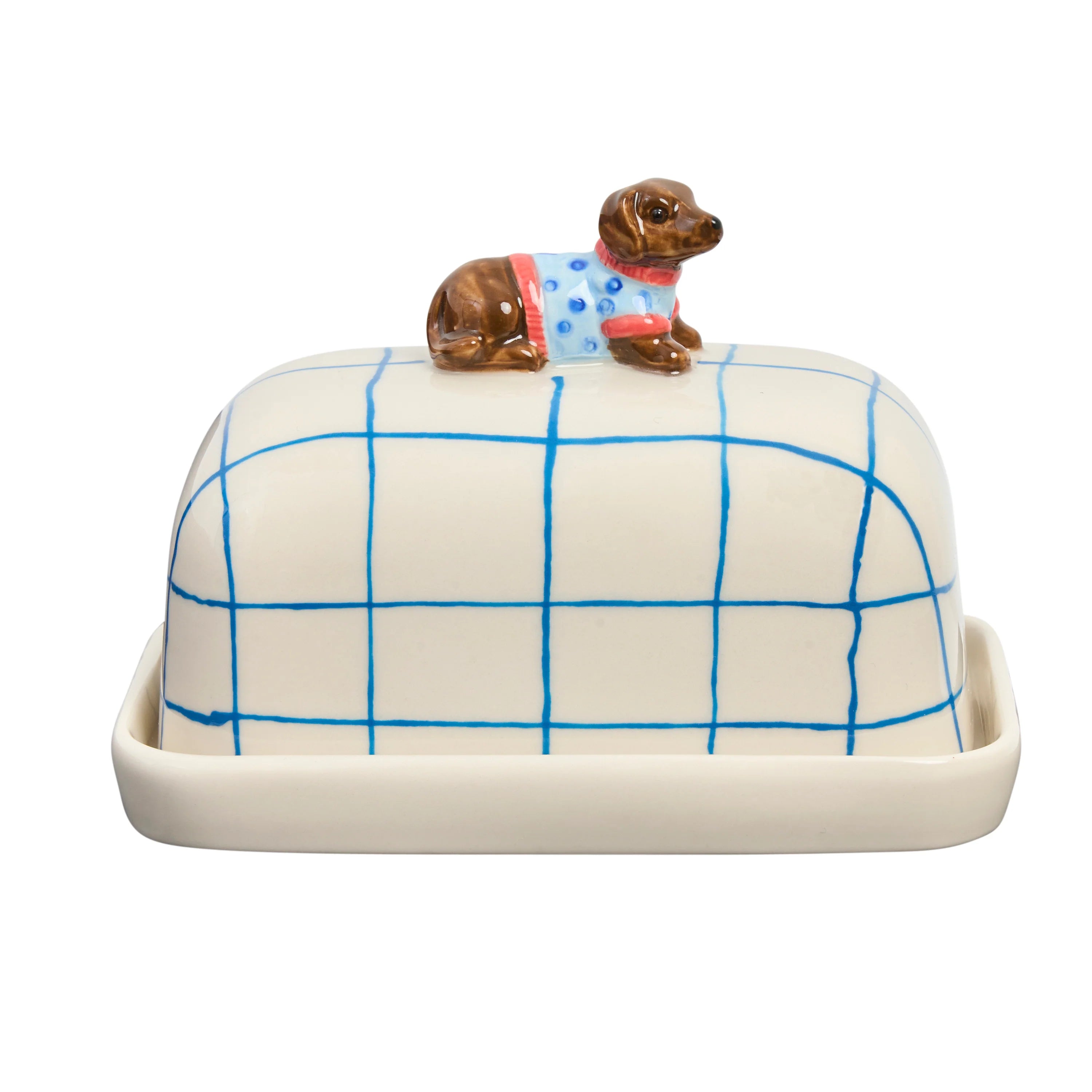 BUTTER DISH - DACHSHUND BUTTER UP | Robert Gordon