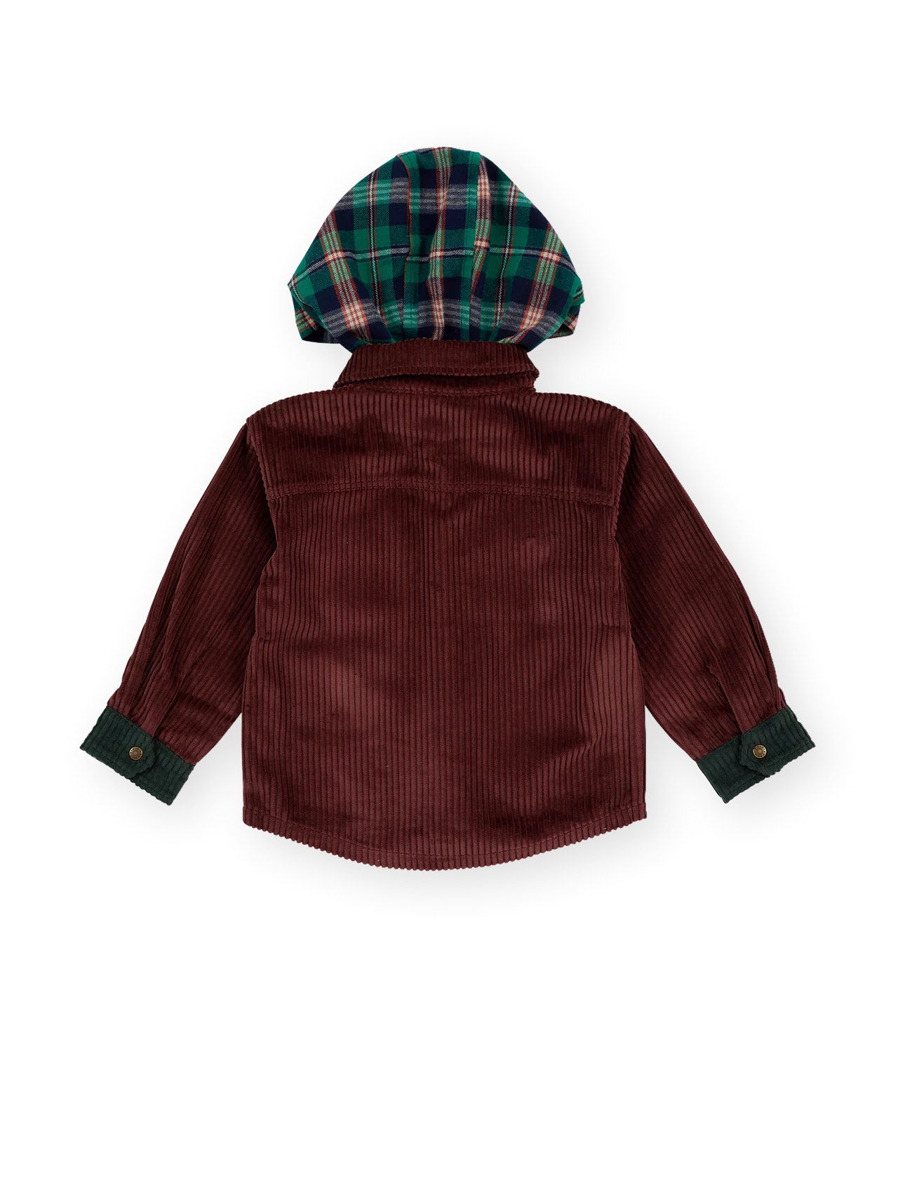CORDUROY HOODED SHIRT | Goldie + Ace