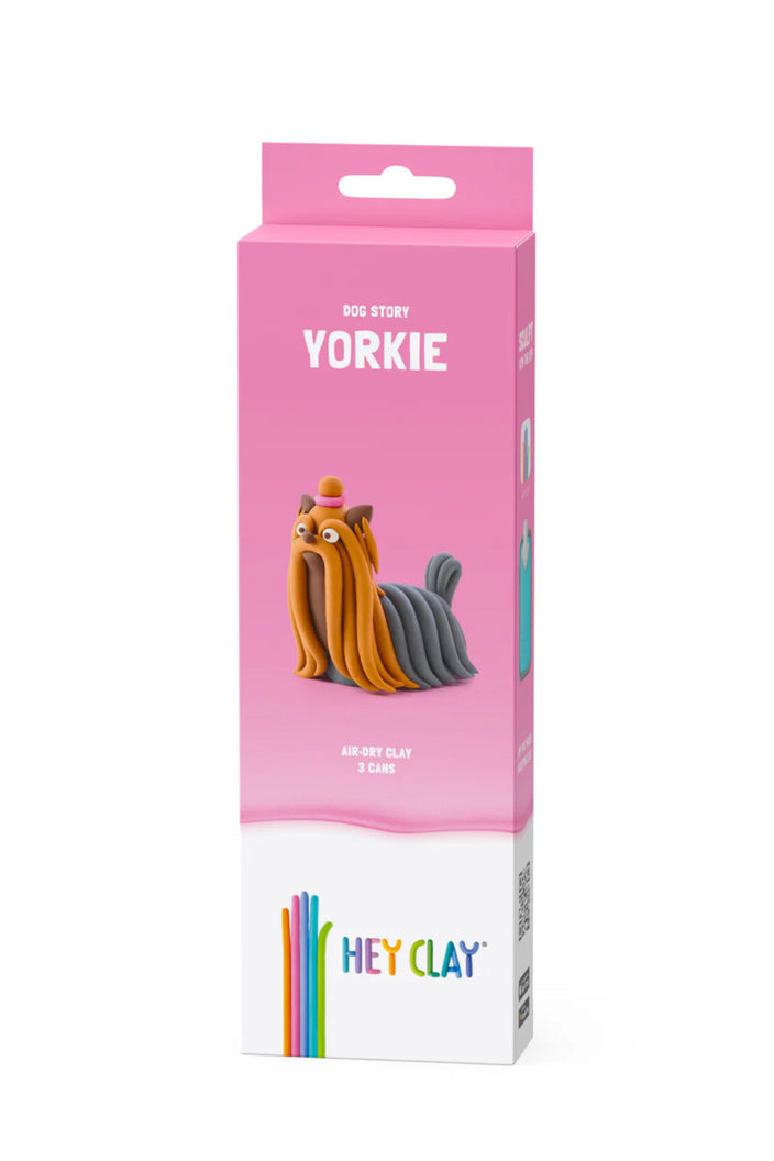 DOG STORY, YORKIE, 3 CANS, 5 COLOUR | Hey Clay