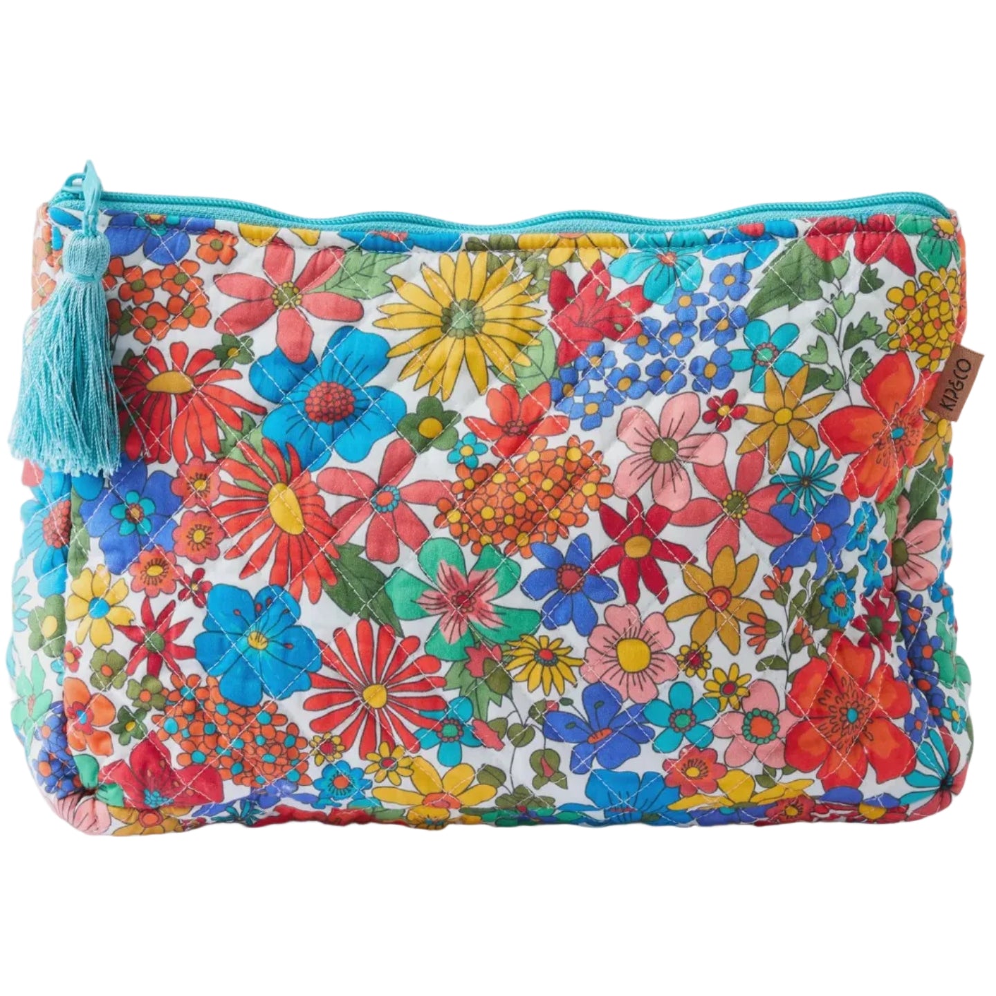 Winter Fields Quilted Cotton Toiletry Purse | Kip & Co