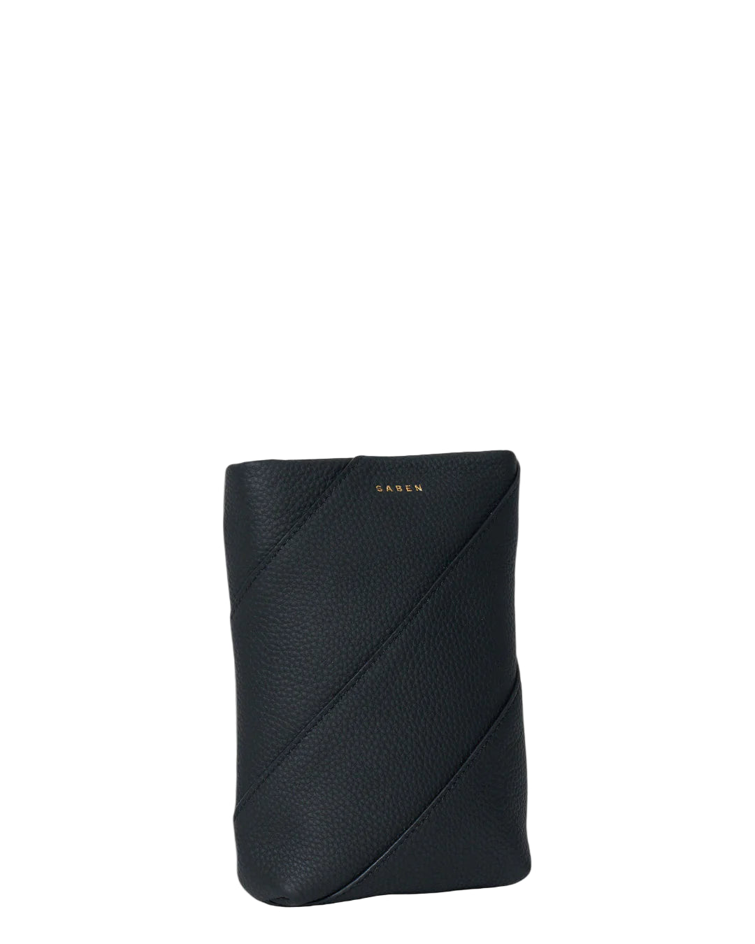 Maggie Crossbody | Black Bias | Saben