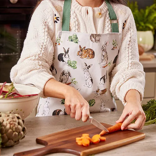 Rabbit Patch Cotton Apron | Ulster Weavers