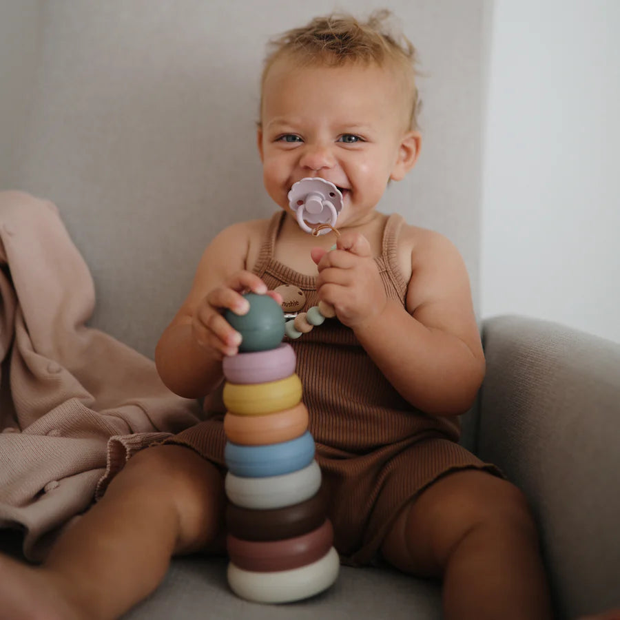 Stacking Ring Tower - Rustic | Mushie