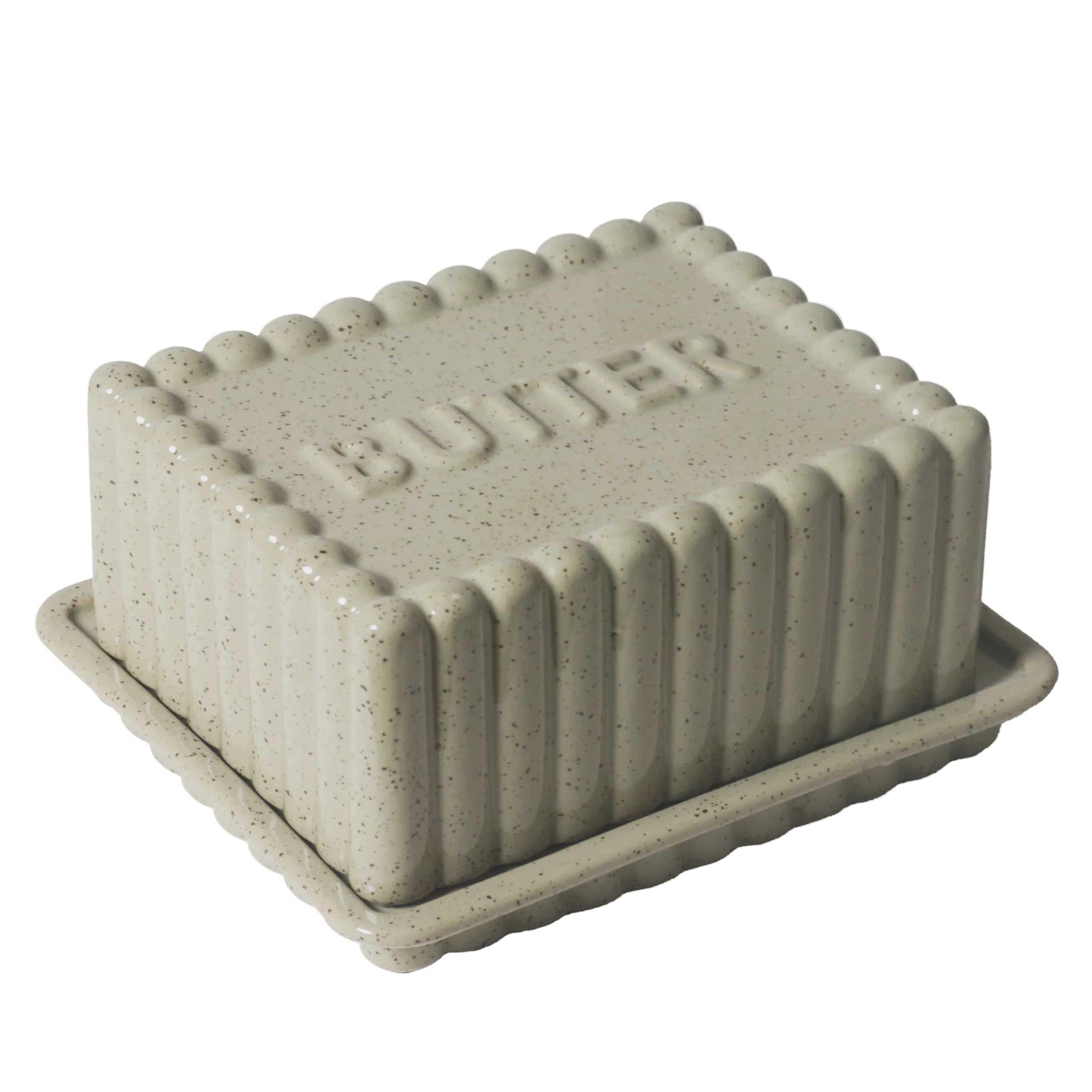 Large Butter Dish - Peppercorn - Kitchen Life | Robert Gordon