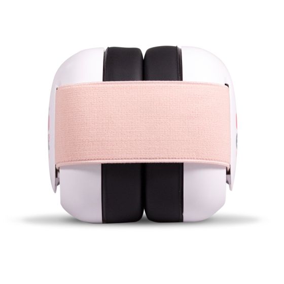 Baby Earmuffs - White - Headband - Coral | Ems