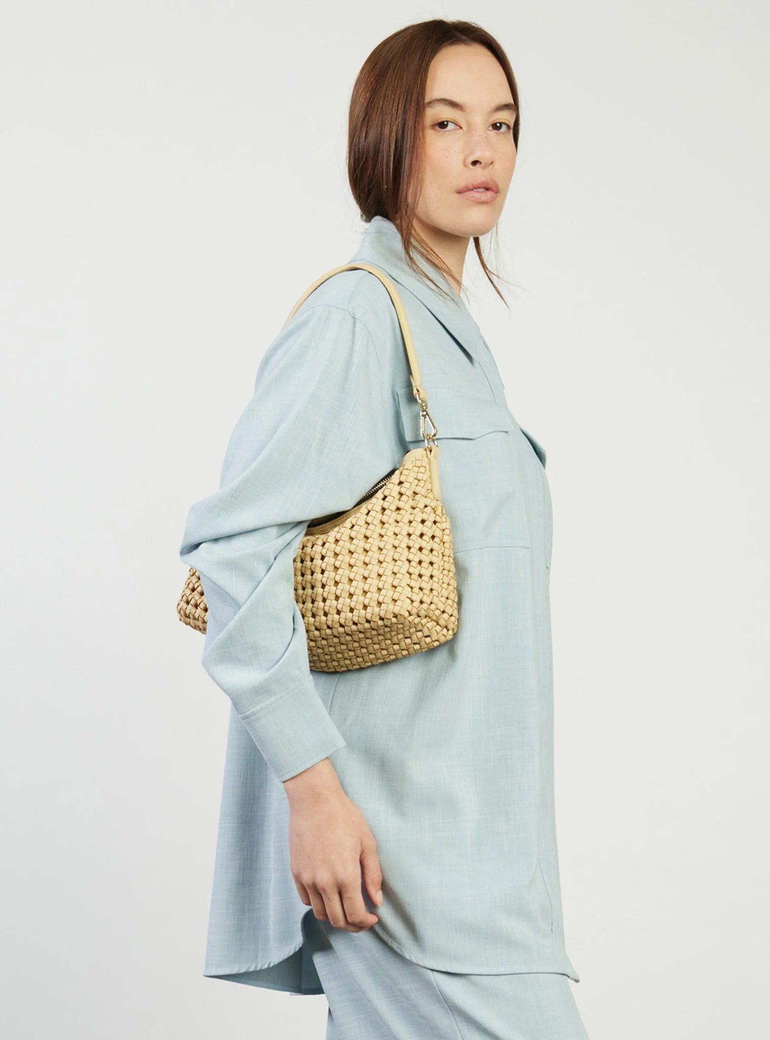 Claudia Crossbody - Raffia Braid | Saben
