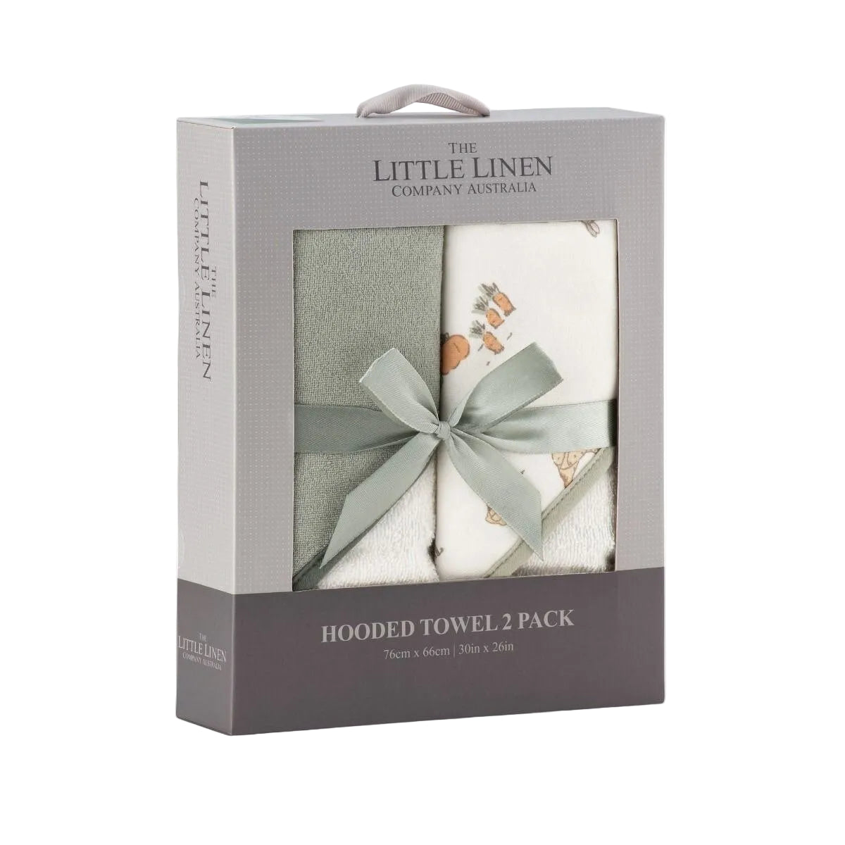 Hooded Towel 2PK - Farmyard Lamb | The Little Linen Company
