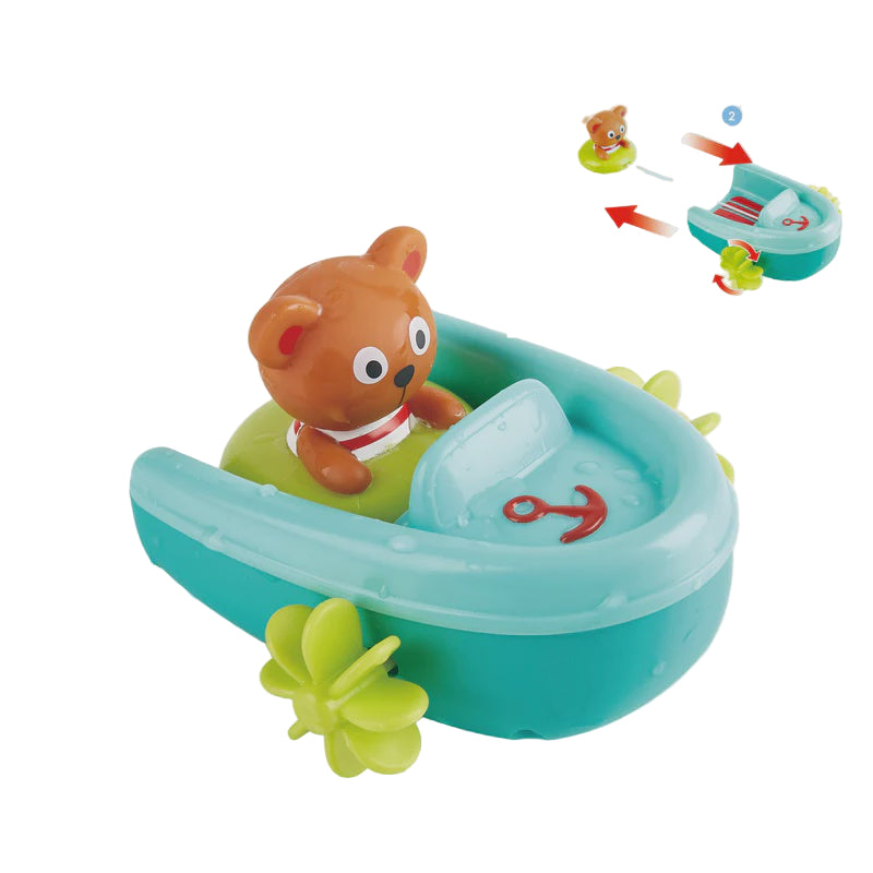 Tubing Pull-Back Boat | Hape