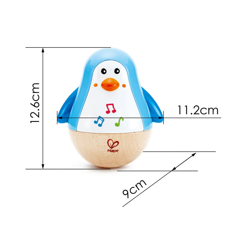 Penguin - Musical Wobbler | Hape
