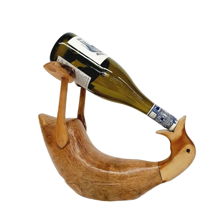Bottle Holding Duck | Blue Goose Imports