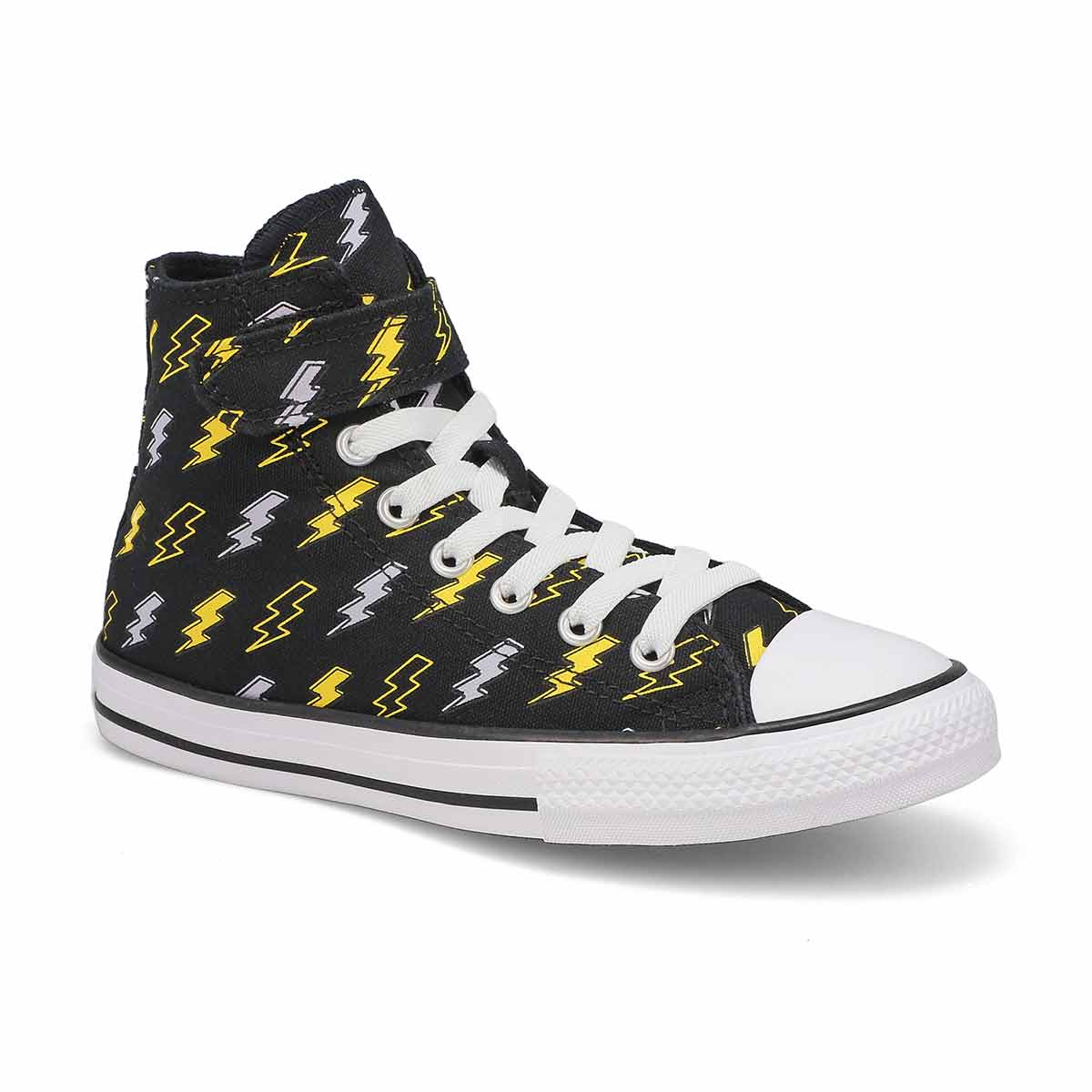 Kids Chuck Taylor All Star Electric Bolt Easy-On - Black/Golden Wren/Ghost Town | Converse