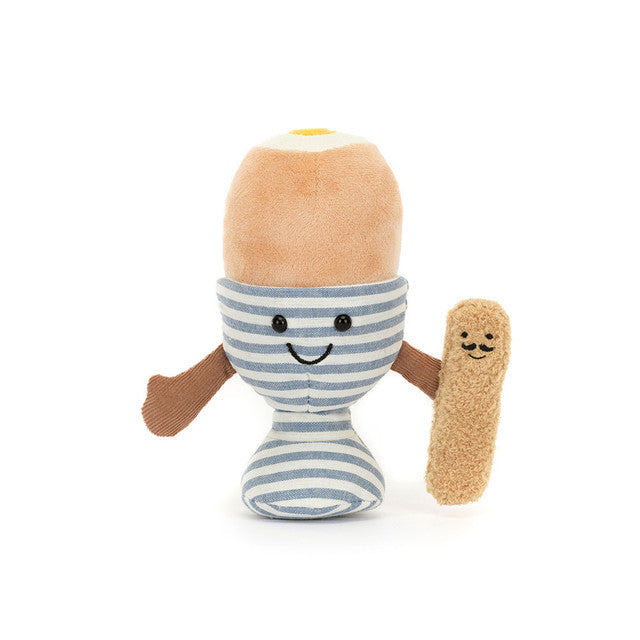 Amuseables Eggetha Egg & Lance Soldier | Jellycat