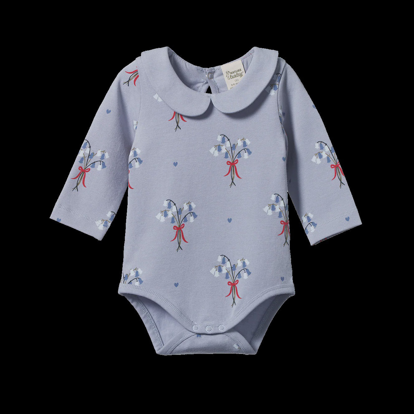 AGNES BODYSUIT - Bluebelle Print | Nature Baby
