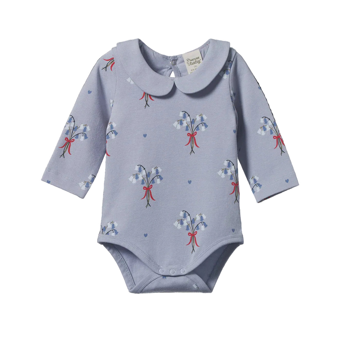 AGNES BODYSUIT - Bluebelle Print | Nature Baby