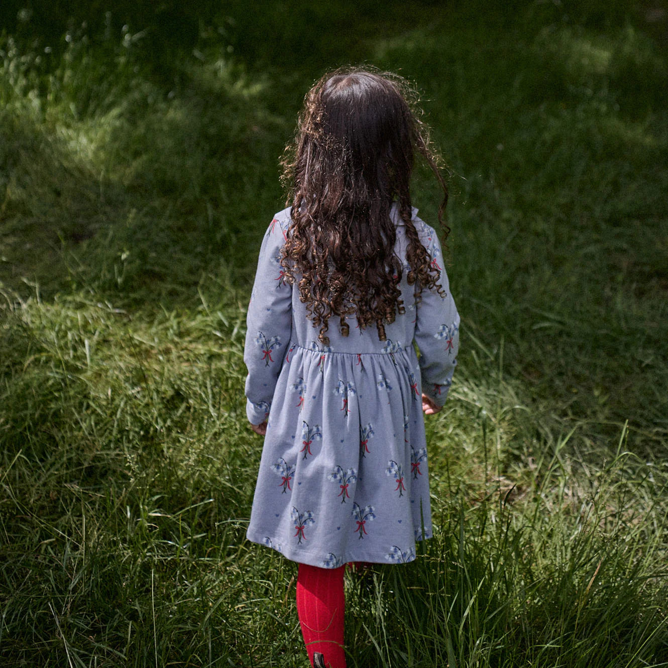 AGNES DRESS - Bluebelle Print | Nature Baby