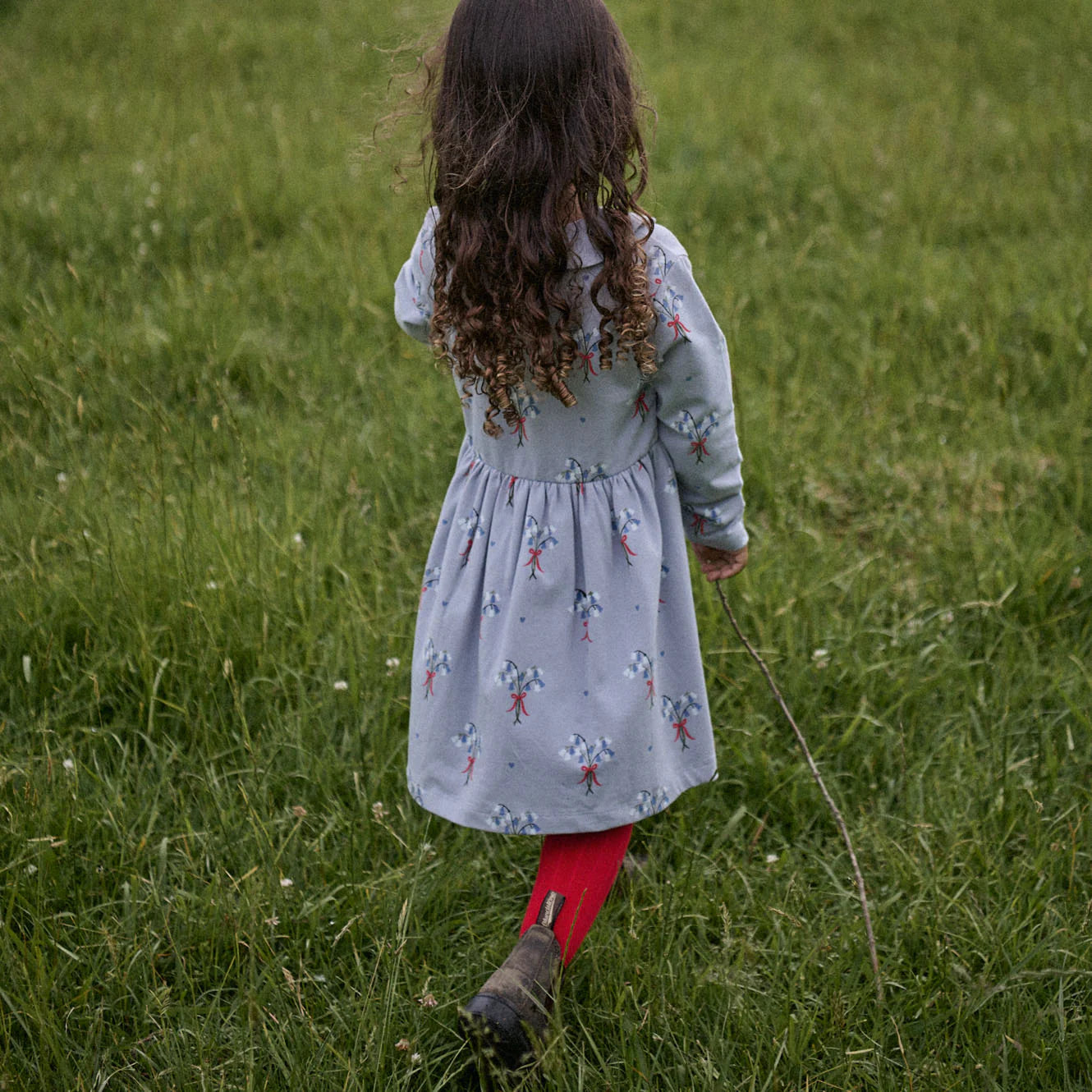 AGNES DRESS - Bluebelle Print | Nature Baby