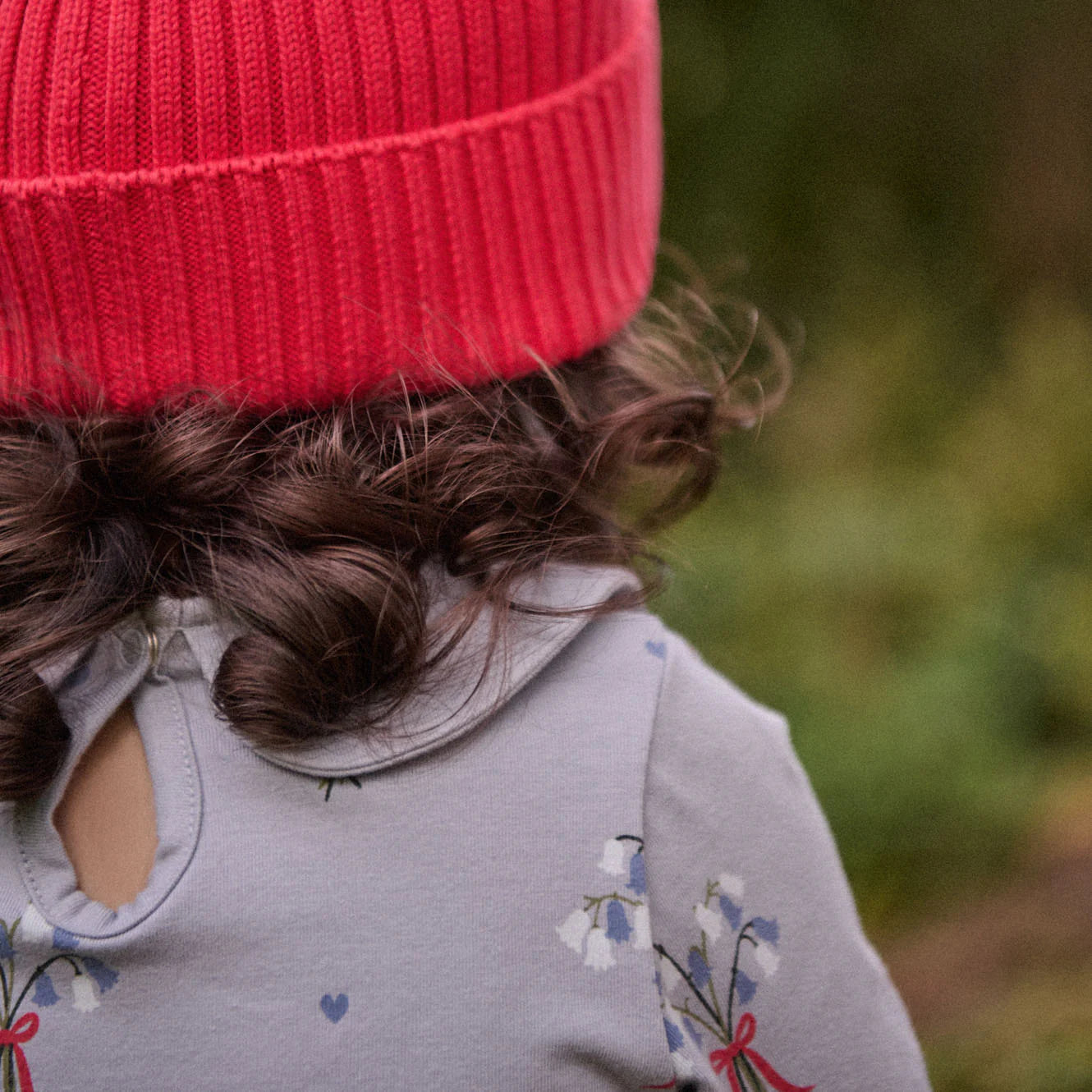 AGNES TOP - Bluebelle Print | Nature Baby
