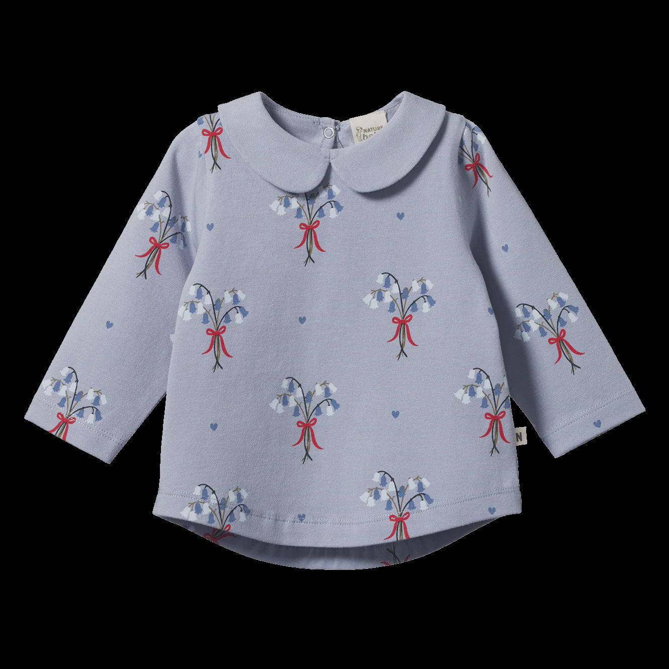 AGNES TOP - Bluebelle Print | Nature Baby