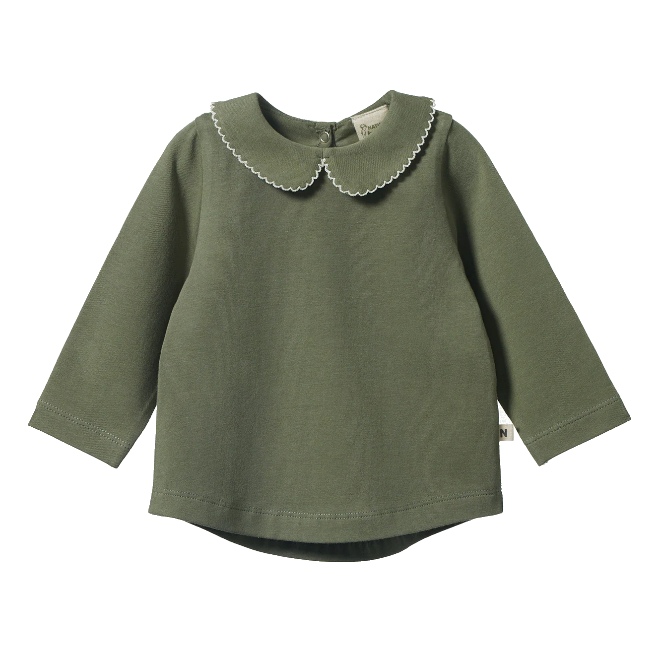 AGNES TOP - Nettle | Nature Baby