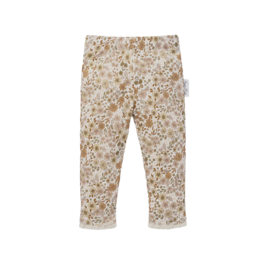 Bailey Floral Leggings || Natural | Aster & Oak