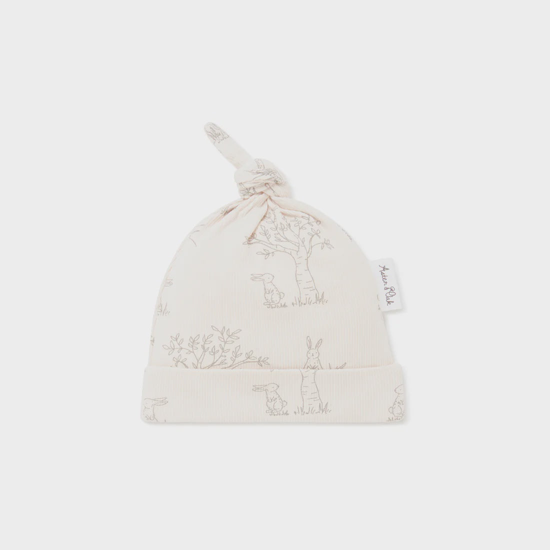 Bunny Luxe Rib Knot Hat | Aster & Oak