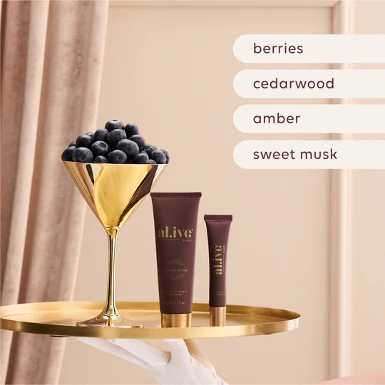 Hand & Lip Gift Set - Sweet Plum & Berries | al.ive