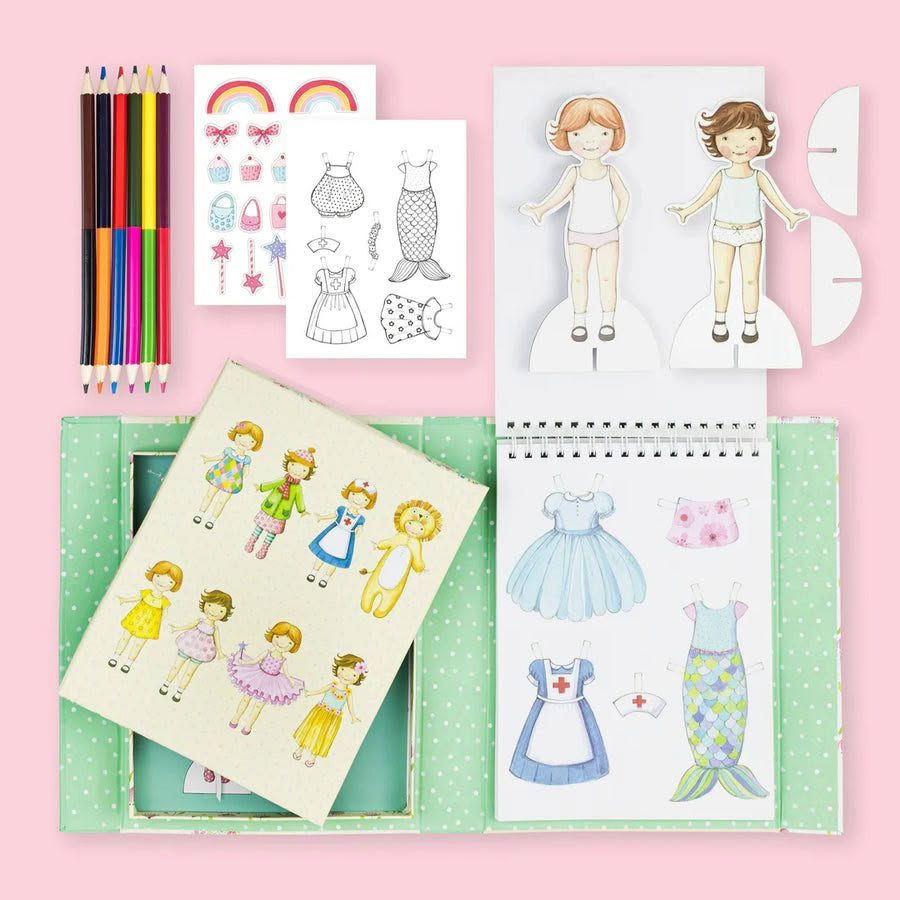 Vintage Paper Dolls Kit | Tiger Tribe