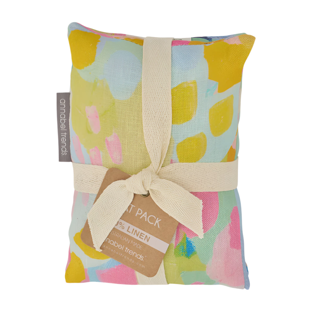 LINEN Heat Pillow - Good Vibes | Annabel Trends