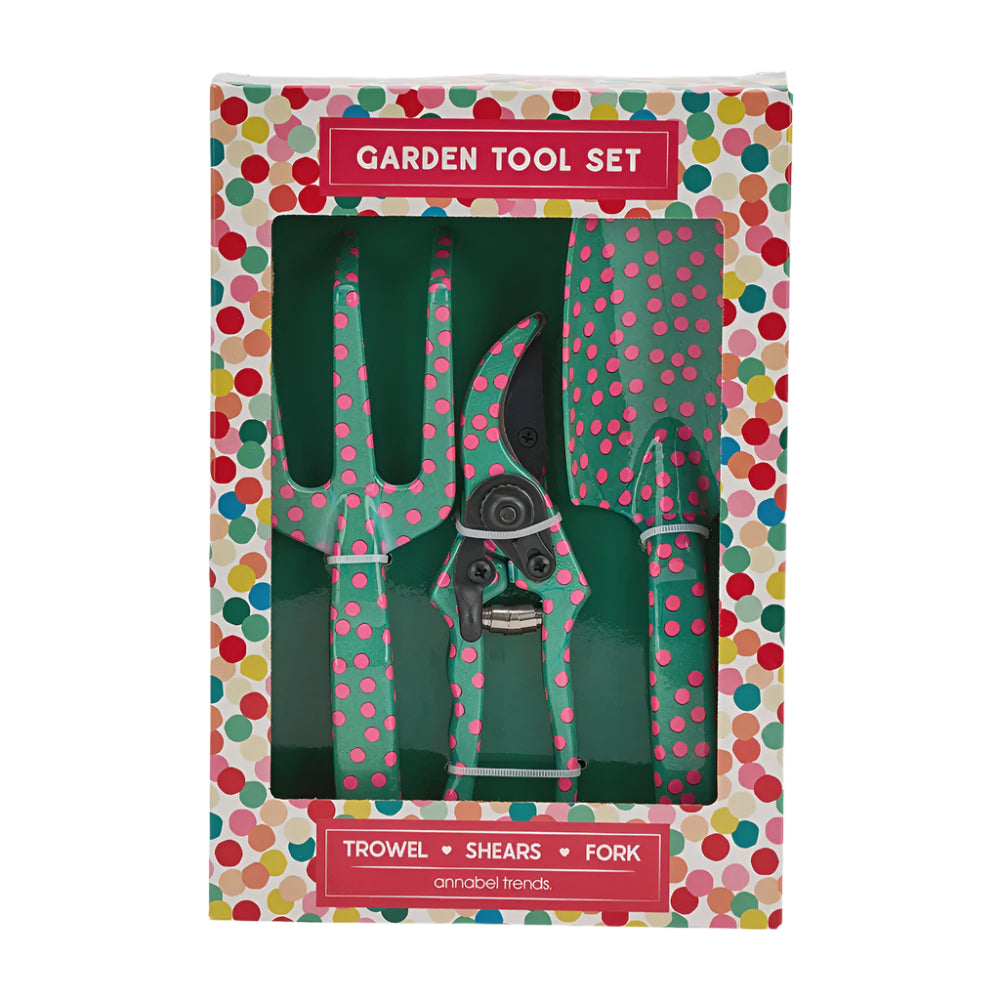 Garden Tool Set 3pcs - Confetti | Annabel Trends